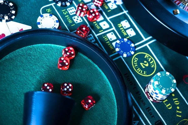 Live casino table with multiple game options displayed